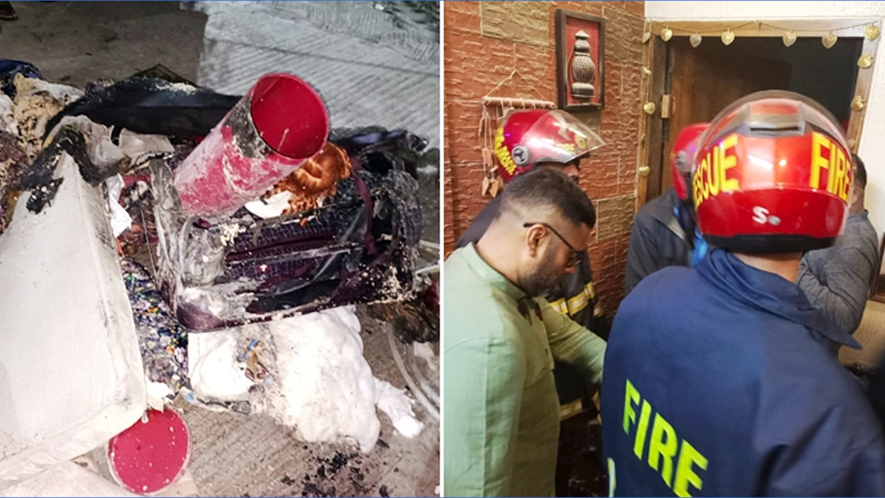 সিলেটের মেয়র আরিফের বাসভবনে আগুন