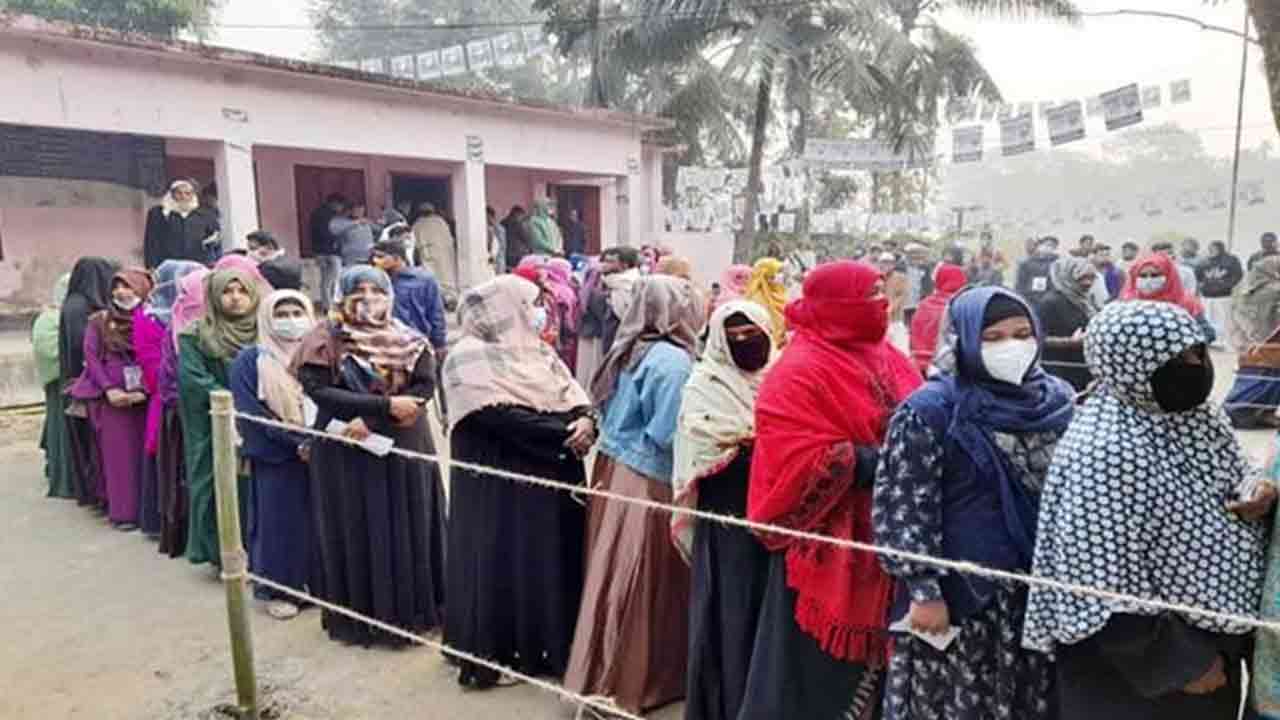 রাজশাহী-সিলেট সিটিতে চলছে ভোটগ্রহণ