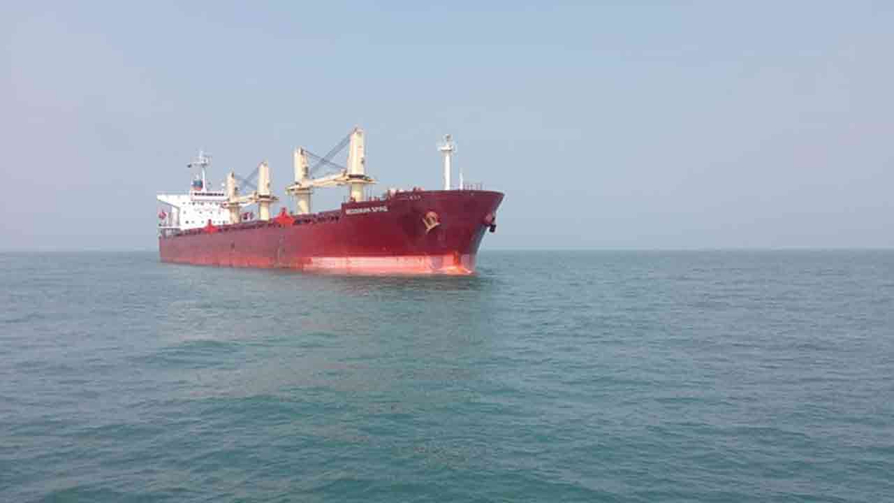 ইন্দোনেশিয়া থেকে ৩২ হাজার টন কয়লা নিয়ে মোংলায় ভিড়লো জাহাজ