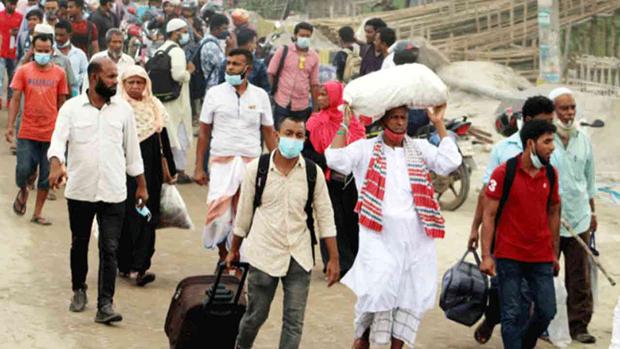 তিন দিনে ঢাকা ছেড়েছেন সাড়ে ৭৪ লাখ সিম ব্যবহারকারী