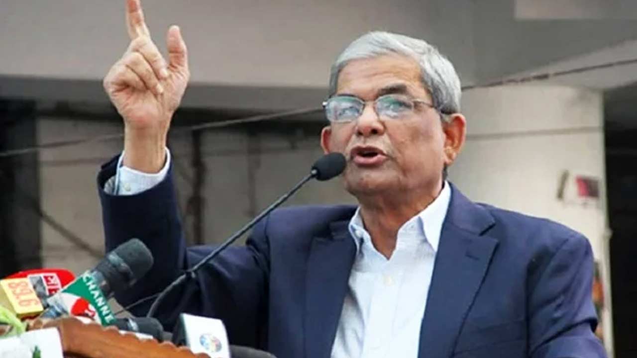 ফখরুল। ফাইল ছবি