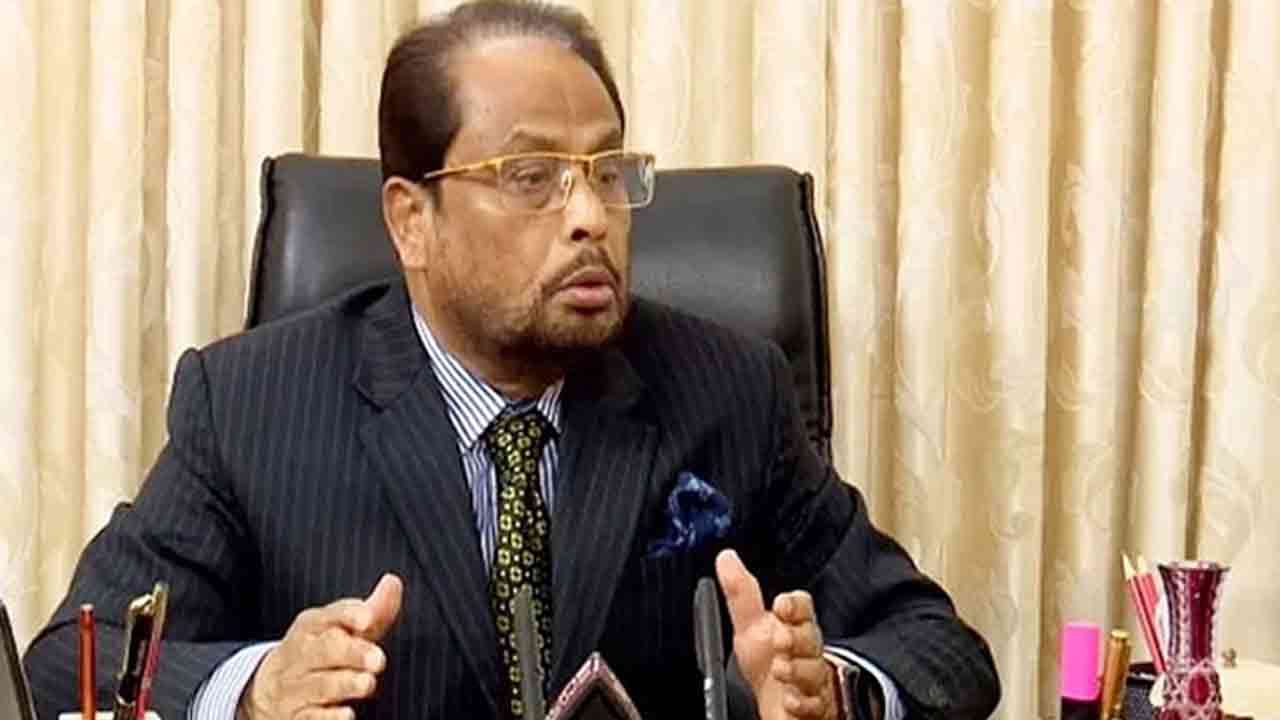 জাতীয় পার্টির চেয়ারম্যান গোলাম মোহাম্মদ কাদের