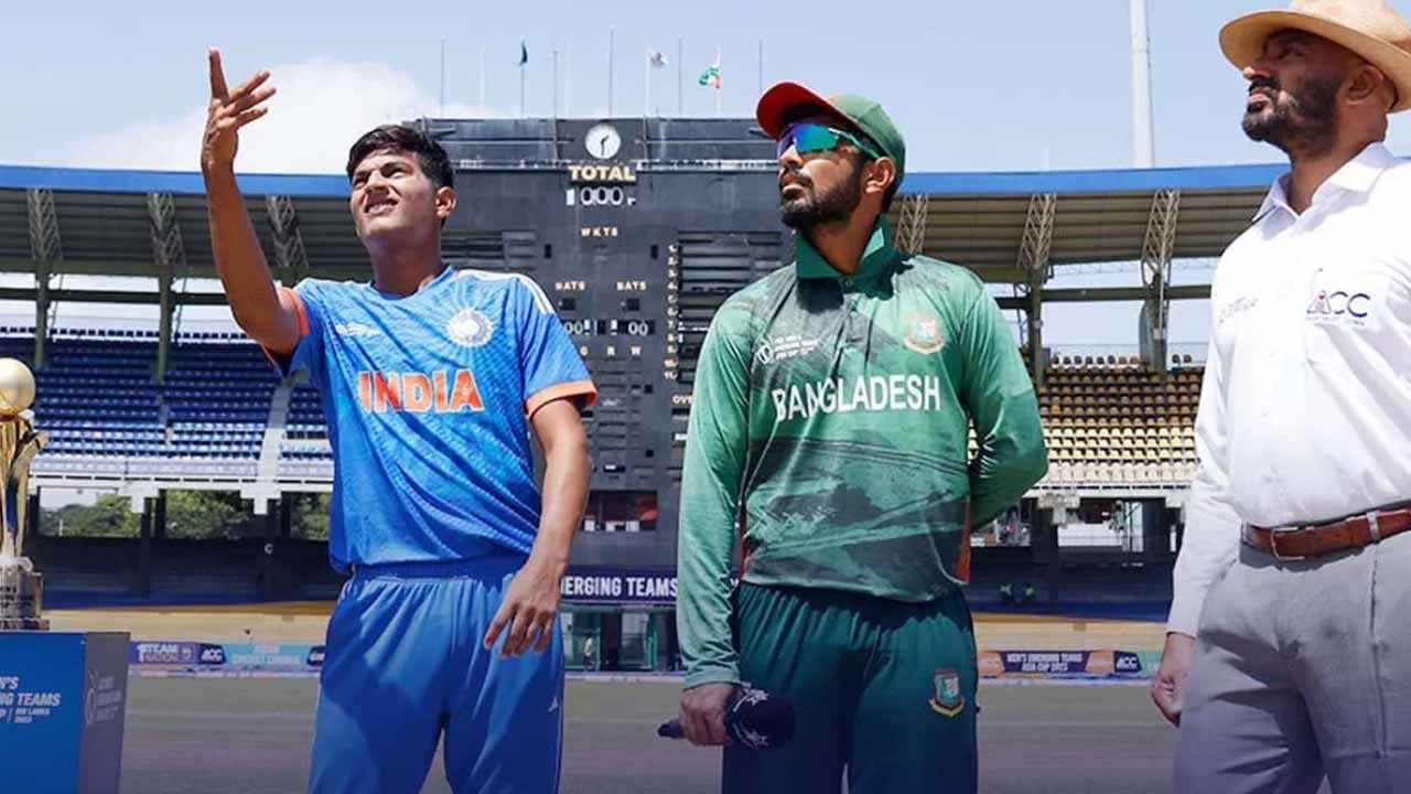 টস জিতে ভারতকে ব্যাটিংয়ে পাঠাল বাংলাদেশ