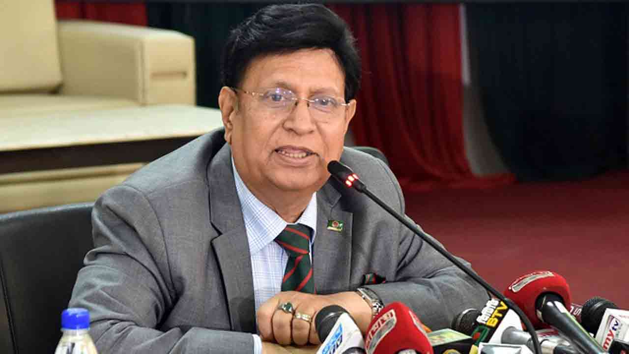 পররাষ্ট্রমন্ত্রী ড. এ কে আবদুল মোমেন (ফাইল ছবি)