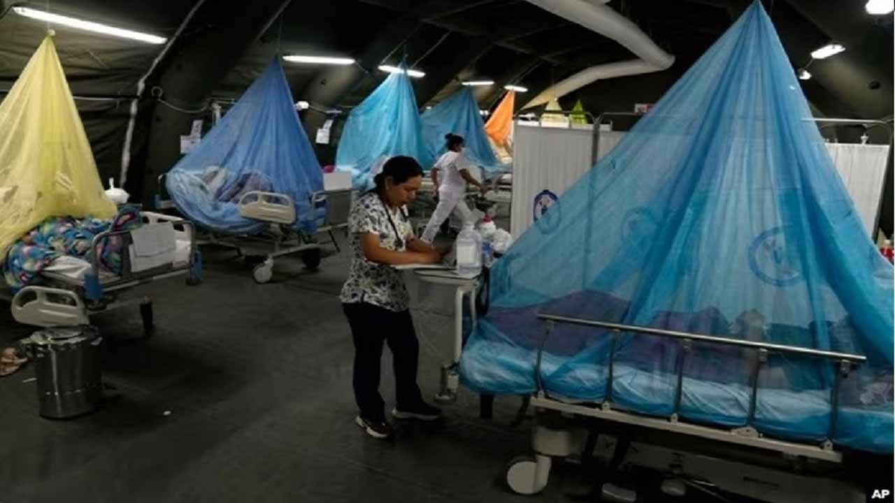 পেরুর একটি চিকিৎসা কেন্দ্র। ছবি-এপি