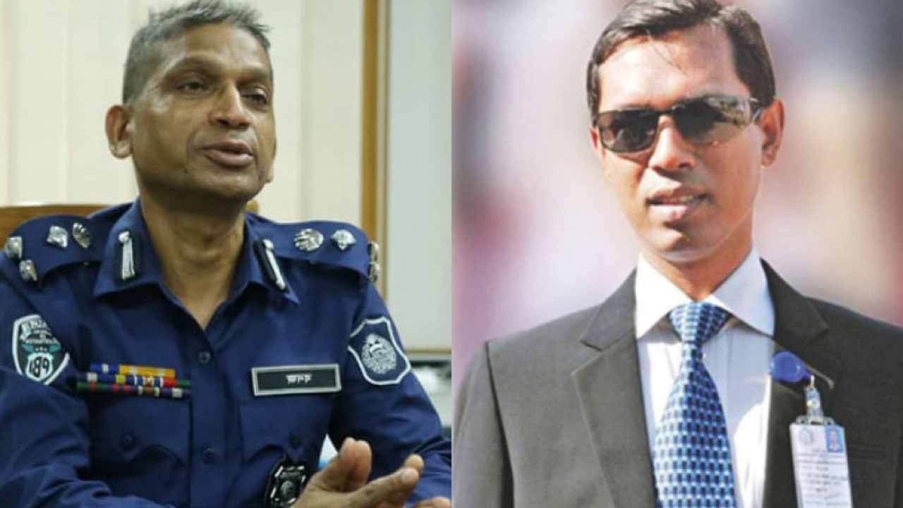 বনজ কুমার মজুমদার ও বাবুল আক্তার। ফাইল ছবি