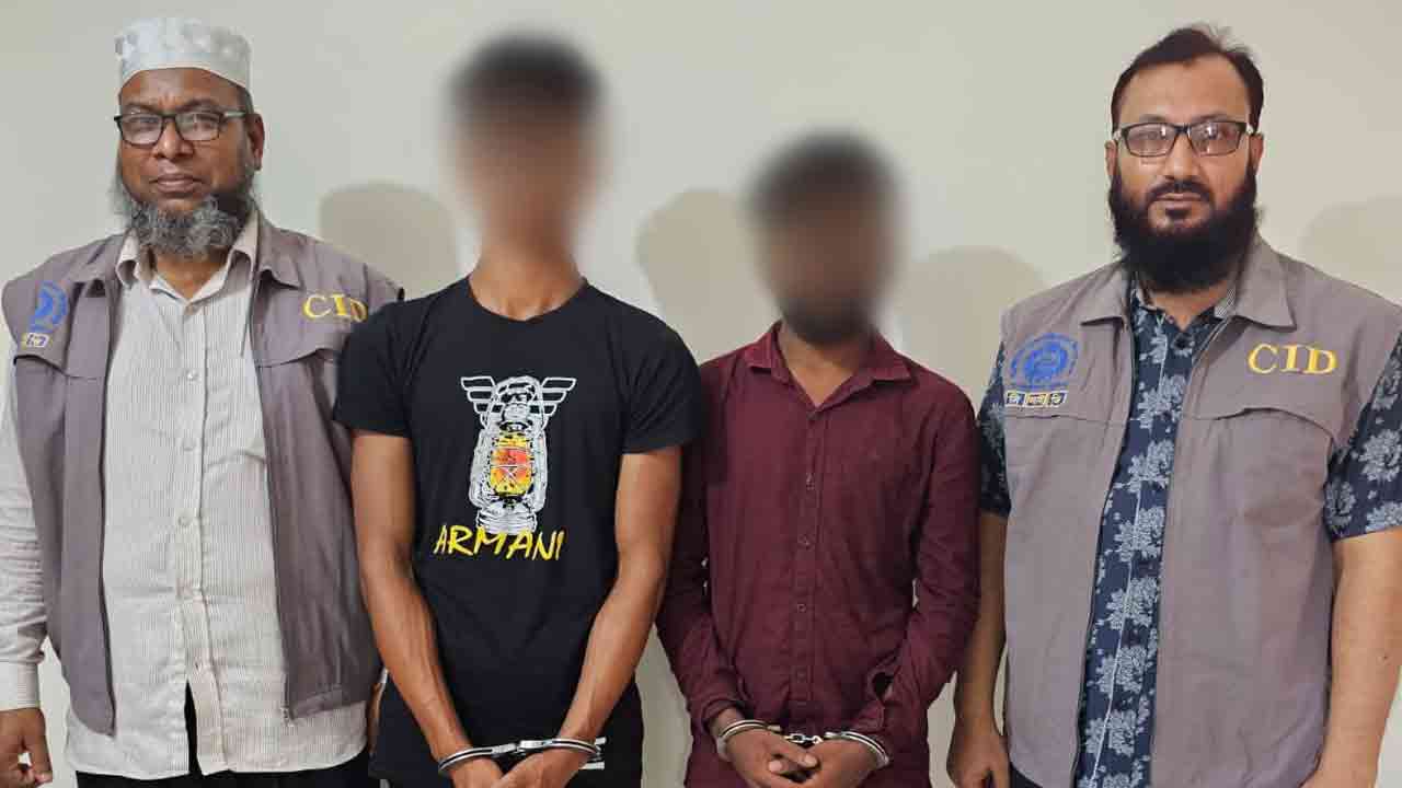 হত্যা মামলার ২ আসামি গ্রেপ্তার করল সিআইডি সিলেট