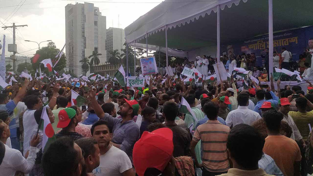 আ.লীগের সমাবেশস্থল