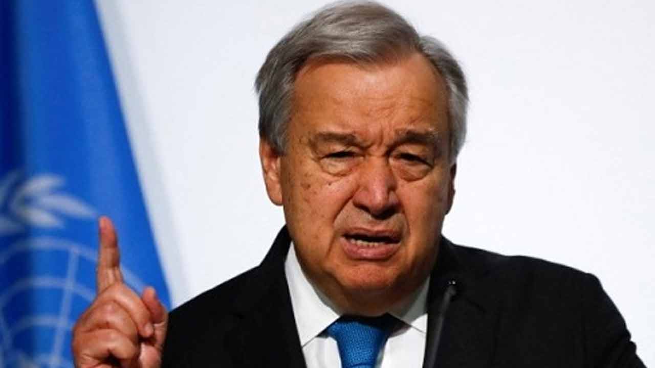 জাতিসংঘ মহাসচিব অ্যান্তোনিও গুতেরেস