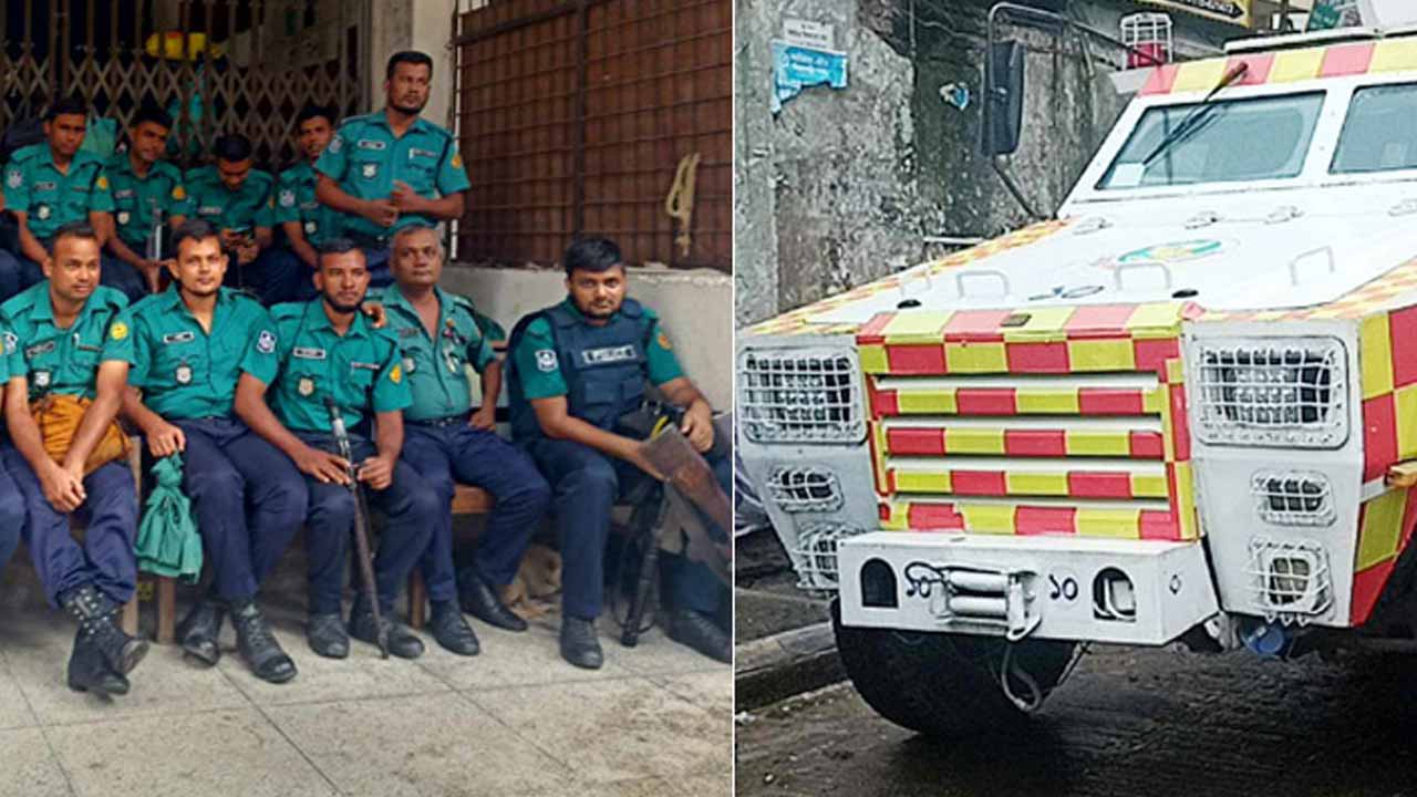 আদালত প্রাঙ্গণে নিরাপত্তা জোরদার করা হয়েছে