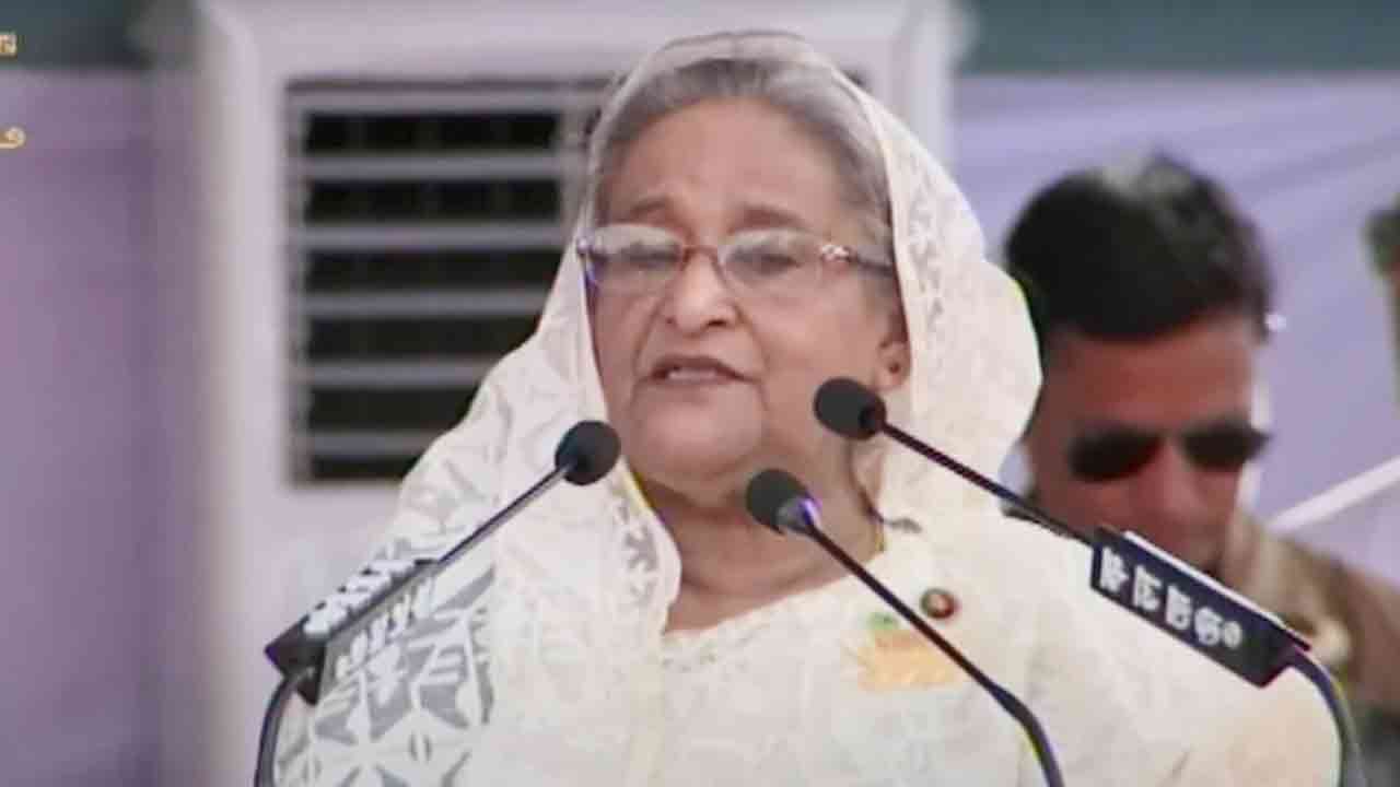 রংপুরে জনসমাবেশে প্রধানমন্ত্রী শেখ হাসিনা