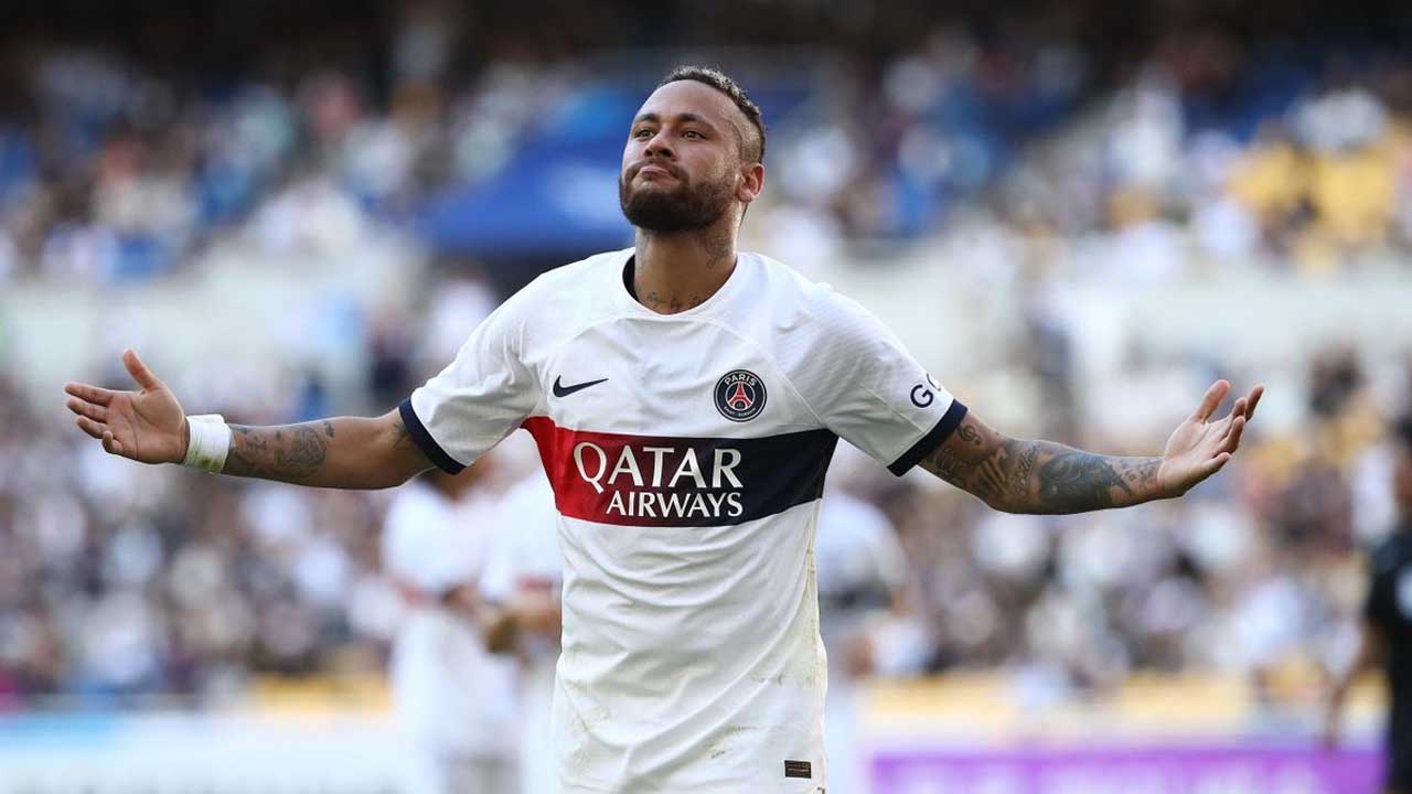 গোল পেয়ে উচ্ছ্বসিত নেইমার