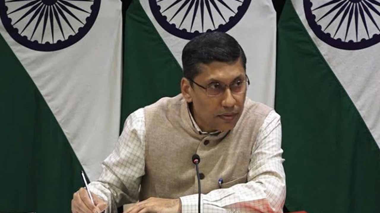 ভারতের পররাষ্ট্র মন্ত্রণালয়ের মুখপাত্র অরিন্দম বাগচী। ছবি : সংগৃহীত
