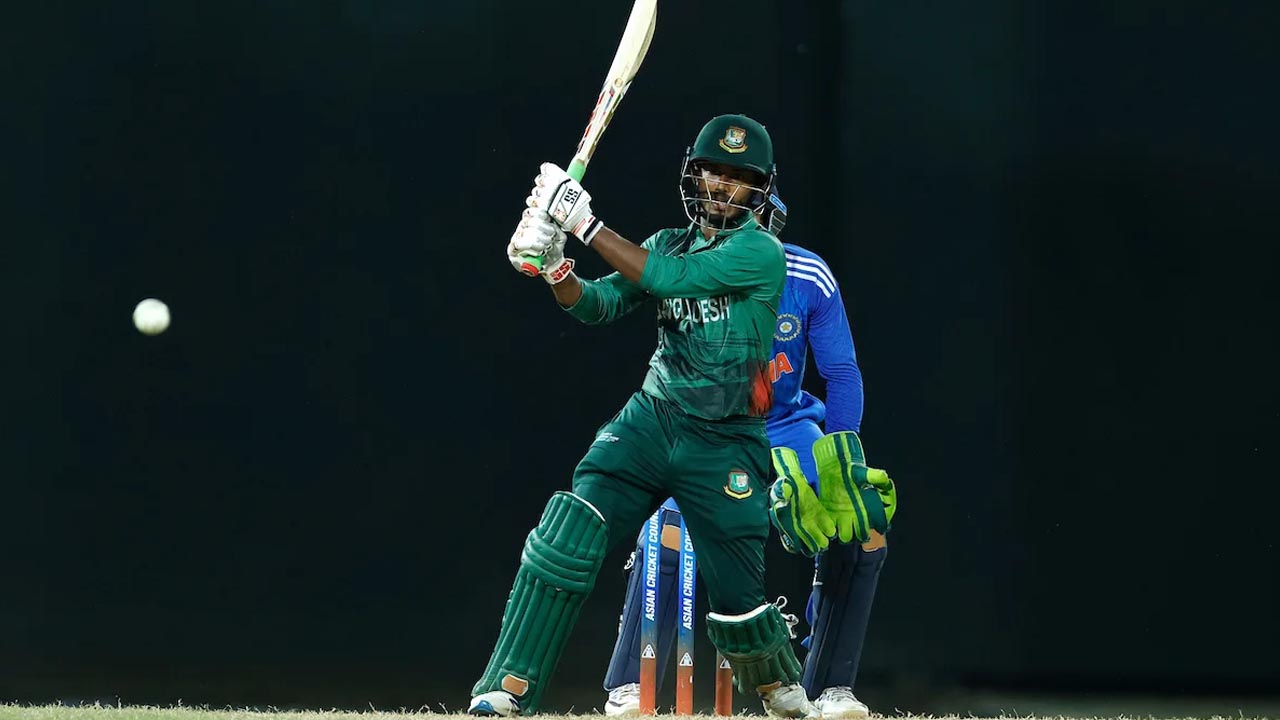 যুব এশিয়া কাপে তানজিদ হাসান তামিম