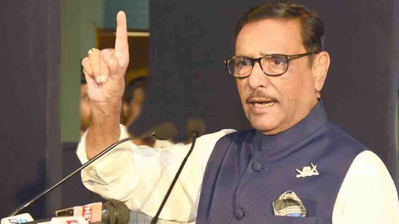 সড়ক পরিবহন ও সেতুমন্ত্রী ওবায়দুল কাদের (ফাইল ছবি)