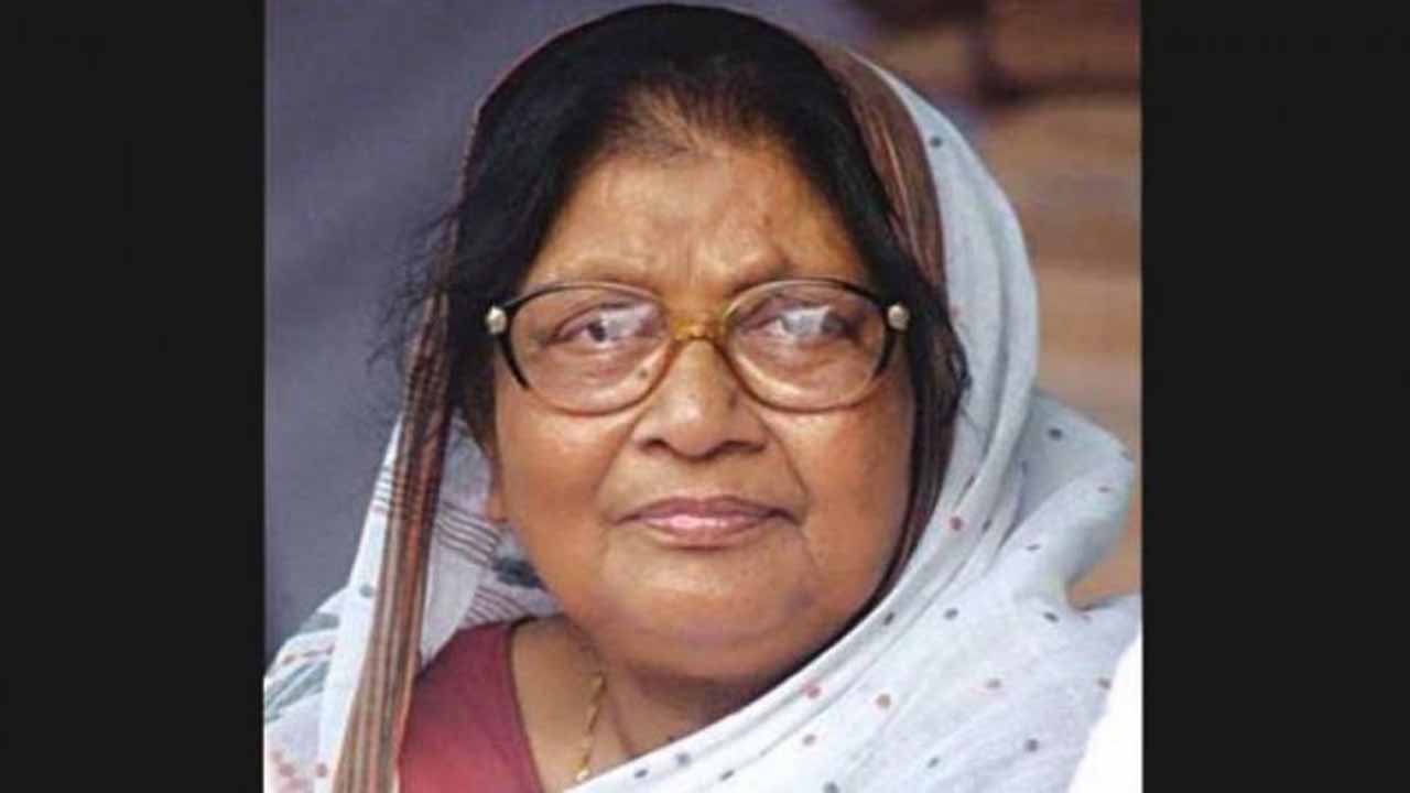 সৈয়দা সাজেদা চৌধুরী (ফাইল ছবি)