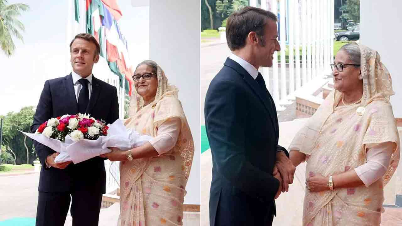 প্রধানমন্ত্রীর কার্যালয়ে ইমানুয়েল ম্যাক্রোঁ