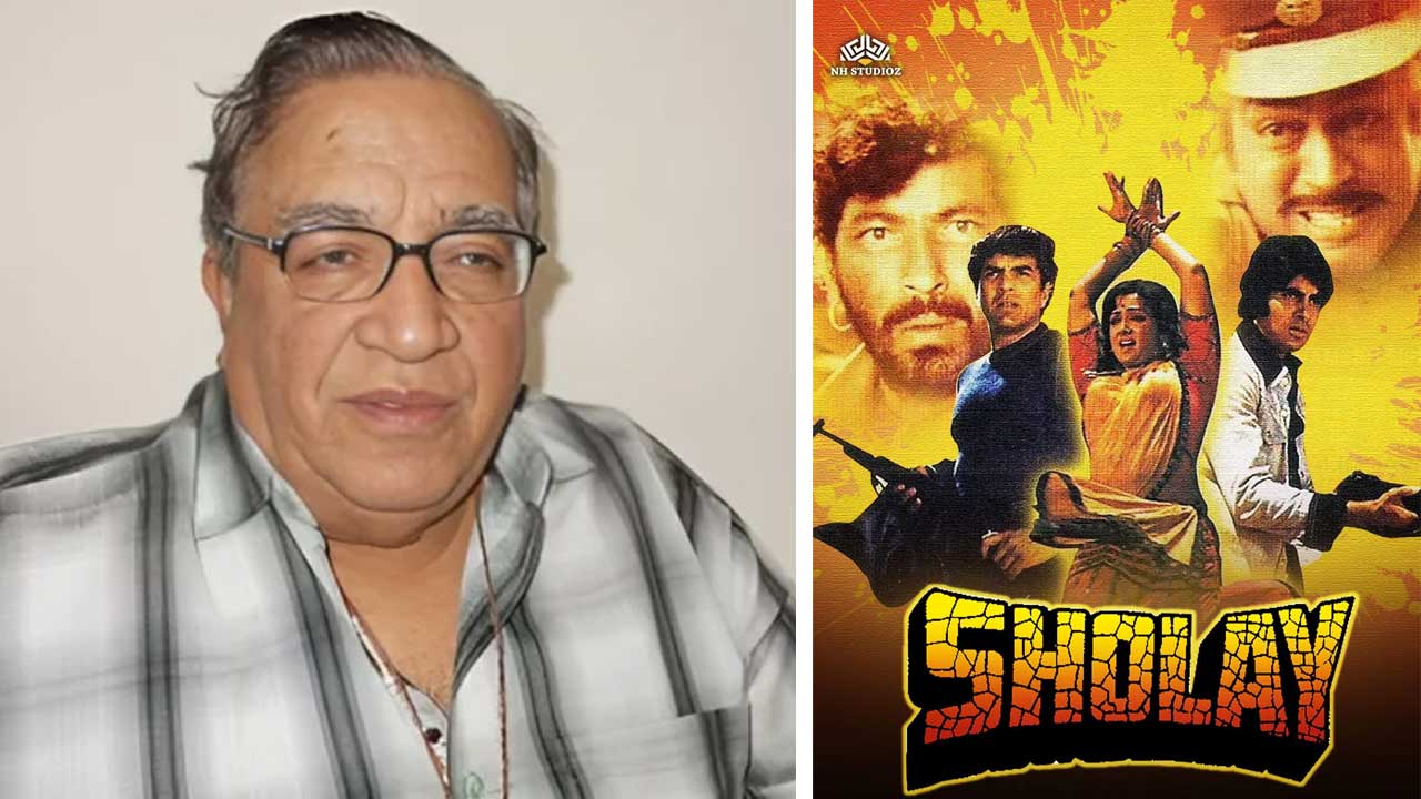 মারা গেছেন ‘শোলে’ খ্যাত অভিনেতা সতীন্দর খোসলা । কোলাজ: দেশ টিভি অনলাইন