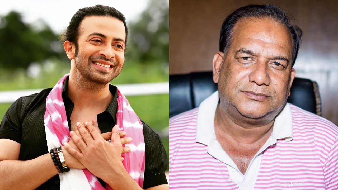 শাকিব খান ও বদিউল আলম খোকন । কোলাজ: দেশ টিভি