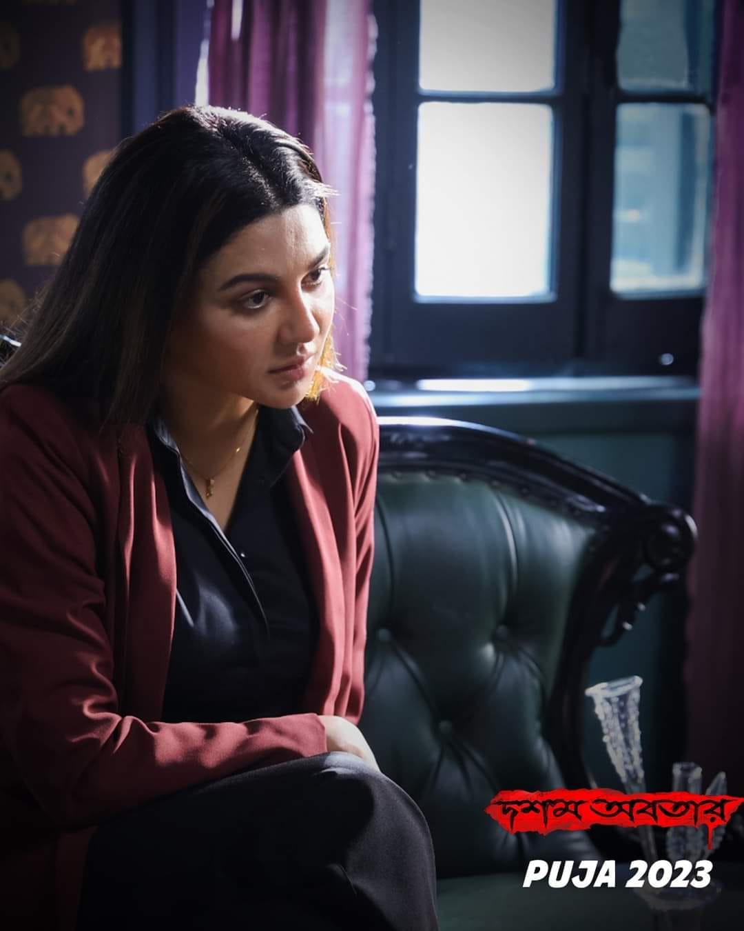 ‘দশম অবতার’ ছবির একটি দৃশ্যে জয়া । ছবি: ফেসবুক