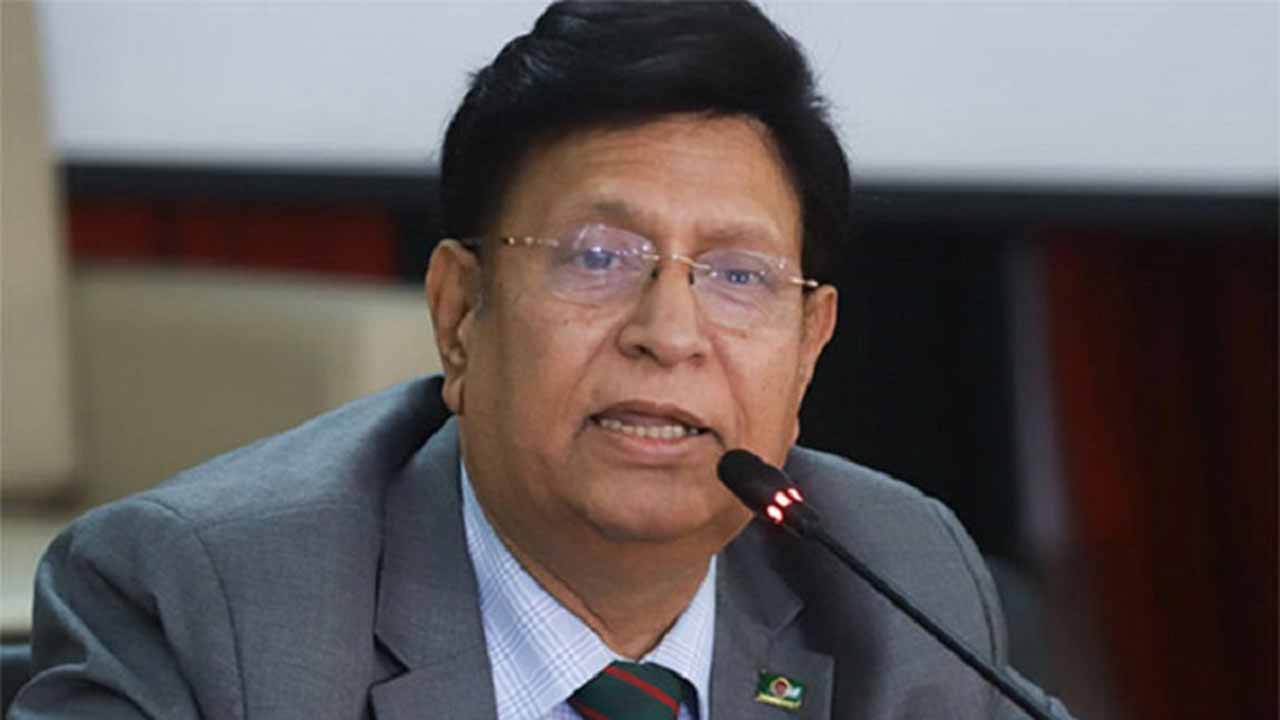 পররাষ্ট্রমন্ত্রী  ড. এ কে আবদুল মোমেন (ফাইল ছবি)