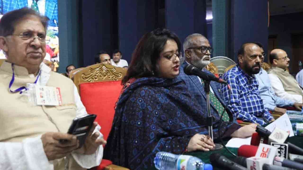 তৃণমূল বিএনপির প্রথম কাউন্সিলে উদ্বোধনী বক্তব্যে অন্তরা সেলিমা হুদা