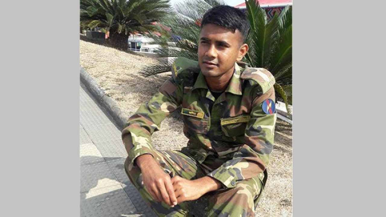 নিহত সেনা সদস্য জসিম উদ্দিন। ছবি: সংগৃহীত