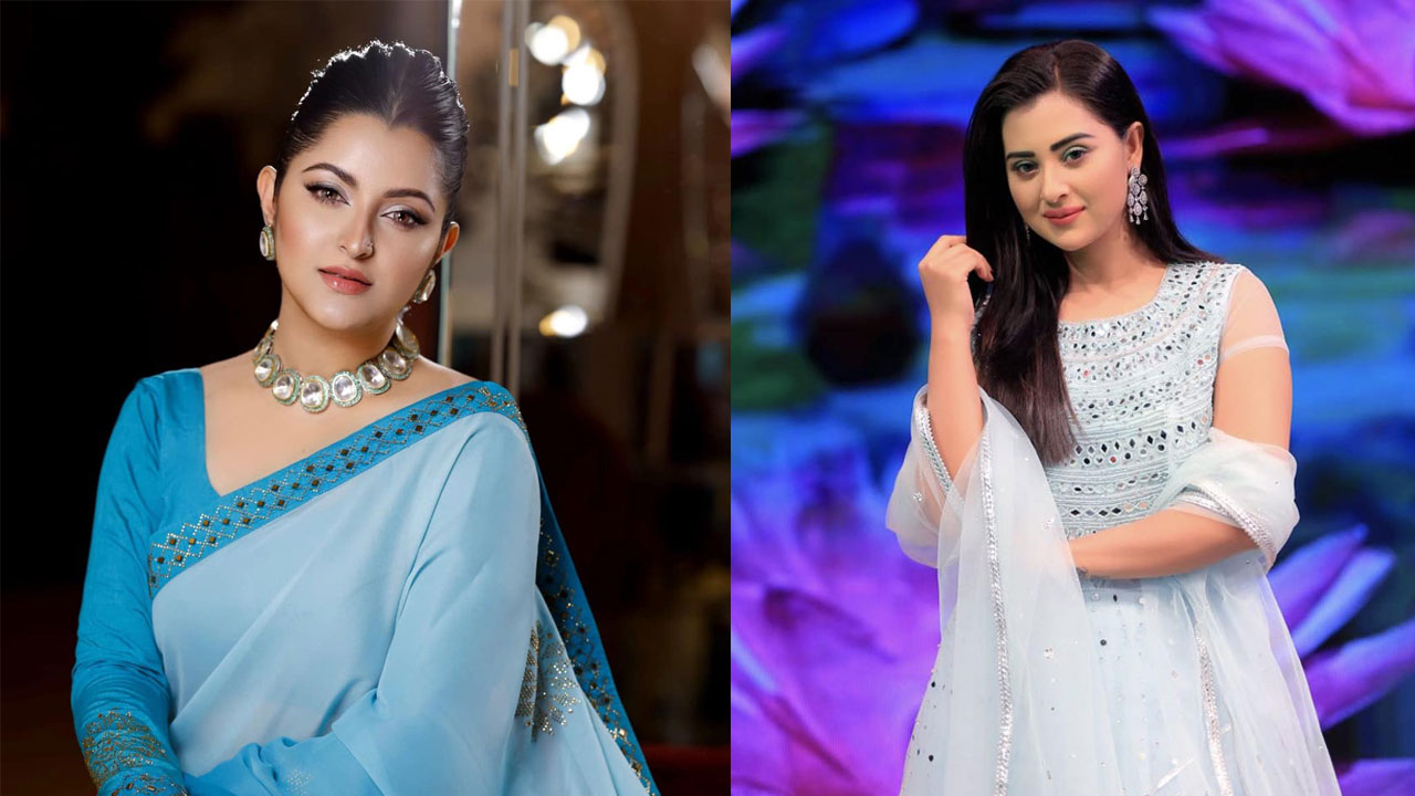 এক সিনেমায় অভিনয় করবেন পরীমণি-বুবলী । ছবি: ফেসবুক