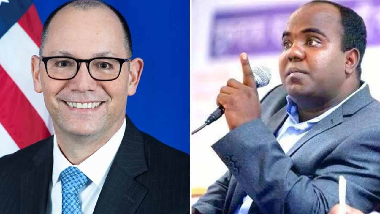 পিটার হাস ও সিদ্দিকী নাজমুল আলম। ছবি: সংগৃহীত