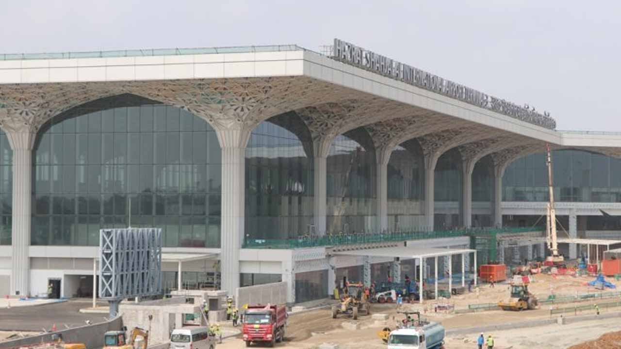শাহজালাল বিমানবন্দরের তৃতীয় টার্মিনাল। ছবি: সংগৃহীত