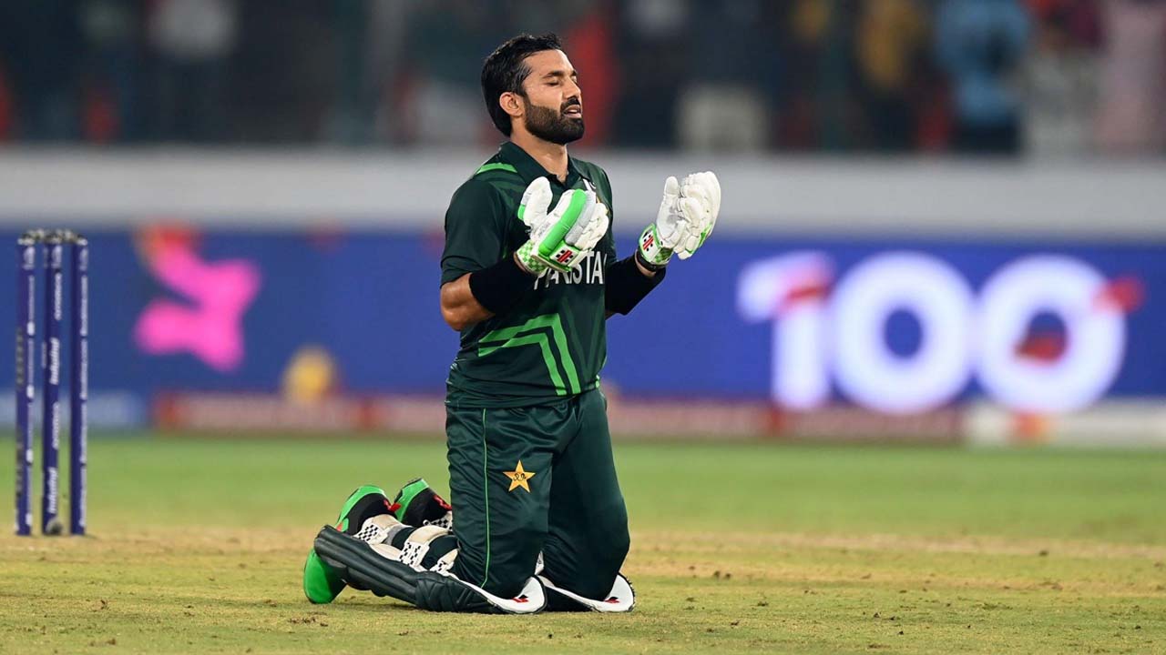 গাজার ভাই-বোনদের সেঞ্চুরি উৎসর্গ করলেন রিজওয়ান