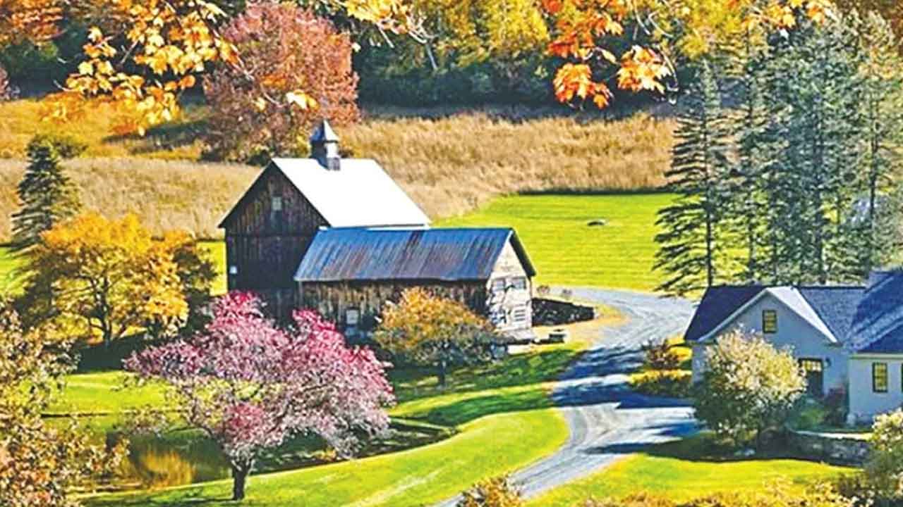 পমফ্রেট শহরেরে দৃশ্য