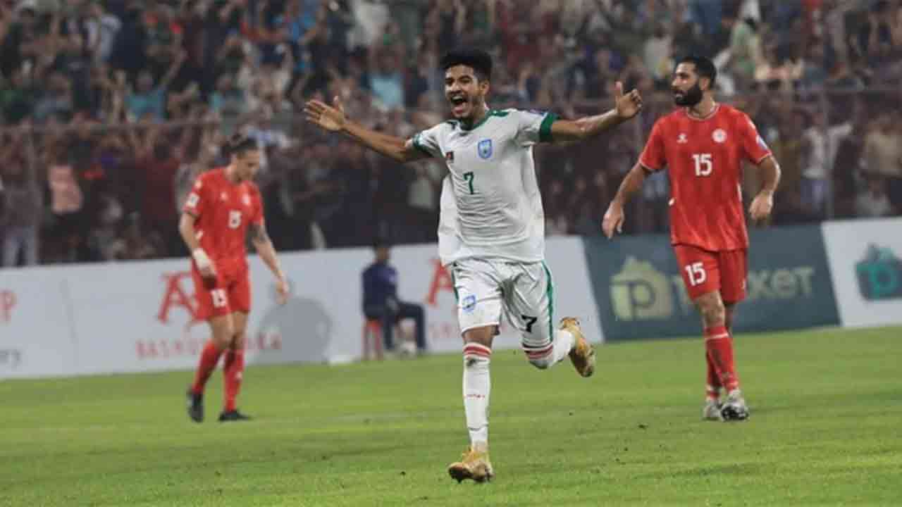 লেবাননকে জয় বঞ্চিত রাখল মোরসালিন