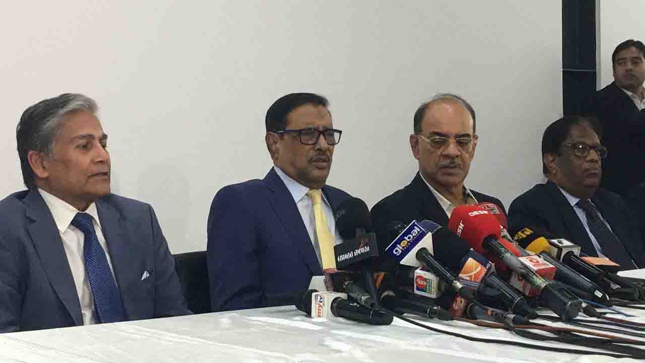 আওয়ামী লীগের সাধারণ সম্পাদক ও সেতুমন্ত্রী ওবায়দুল কাদের। ছবি: সংগৃহীত