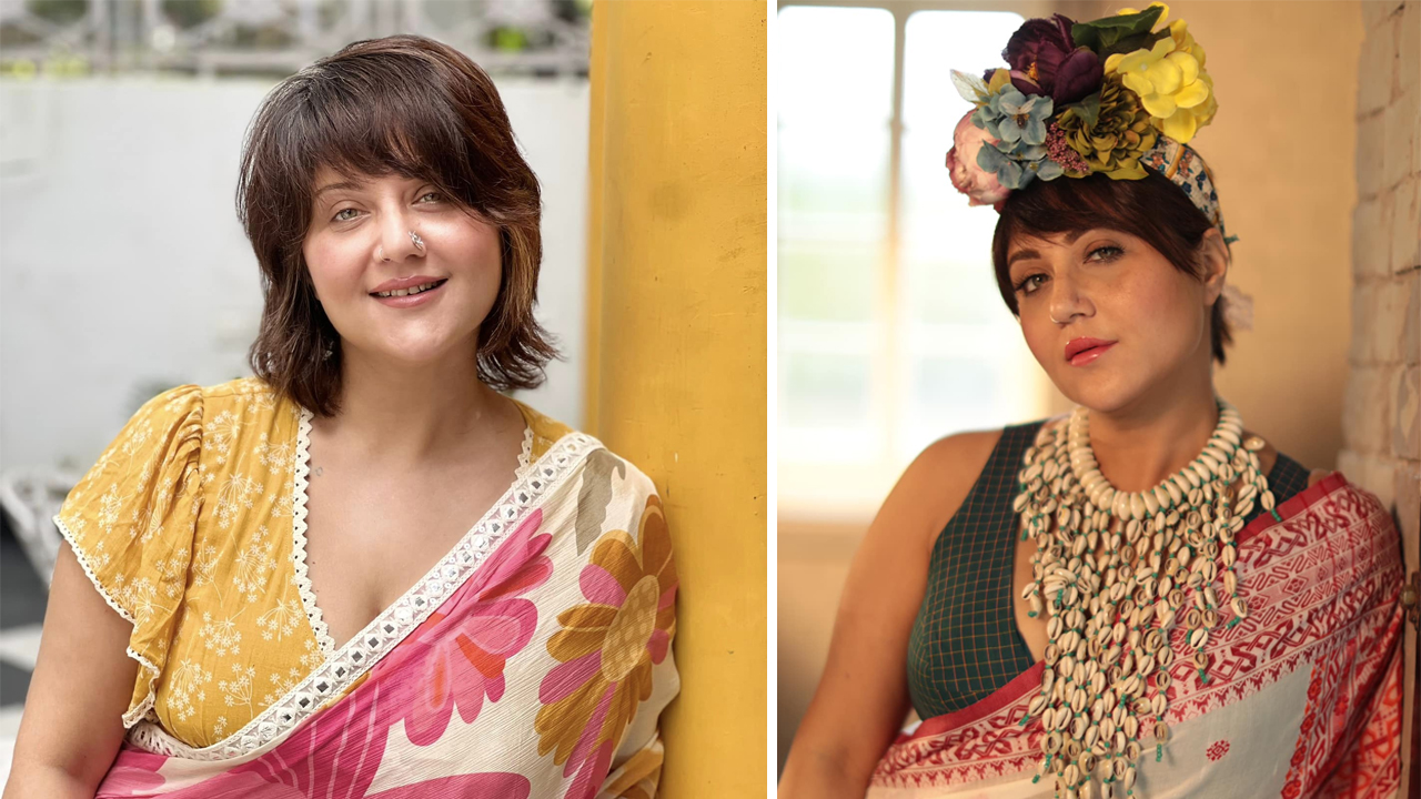 ব্লাউজ নিয়ে বিদ্রুপ, কড়া বার্তা স্বস্তিকার