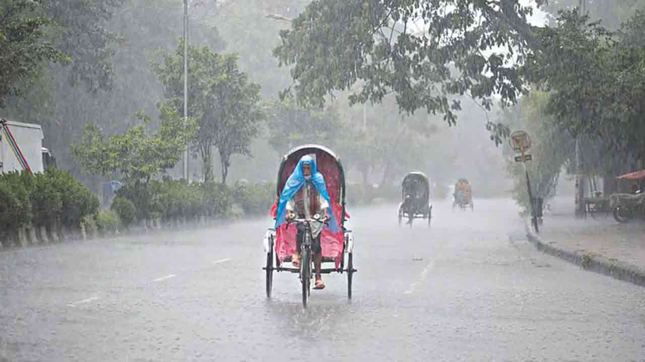 তিন বিভাগে বজ্রসহ বৃষ্টির পূর্বাভাস