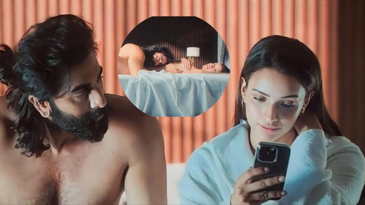 আলোচিত শয্যাদৃশ্যে রণবীর ও তৃপ্তি । ছবি: সংগৃহীত