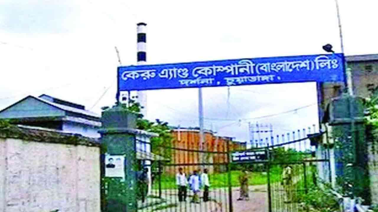 কেরু চিনিকলে আখ মাড়াই মৌসুম শুরু