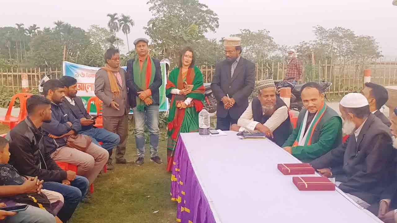 শেরপুরে বিজয় দিবস উপলক্ষে মুক্তিযোদ্ধা সংবর্ধনা ও সাহিত্য আড্ডা