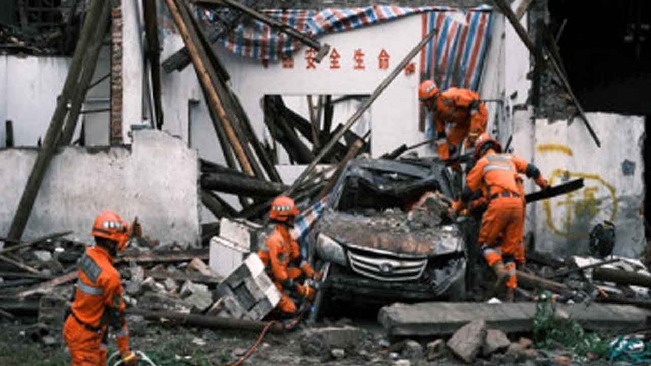 চীনে ভূমিকম্পে শতাধিক মৃত্যু