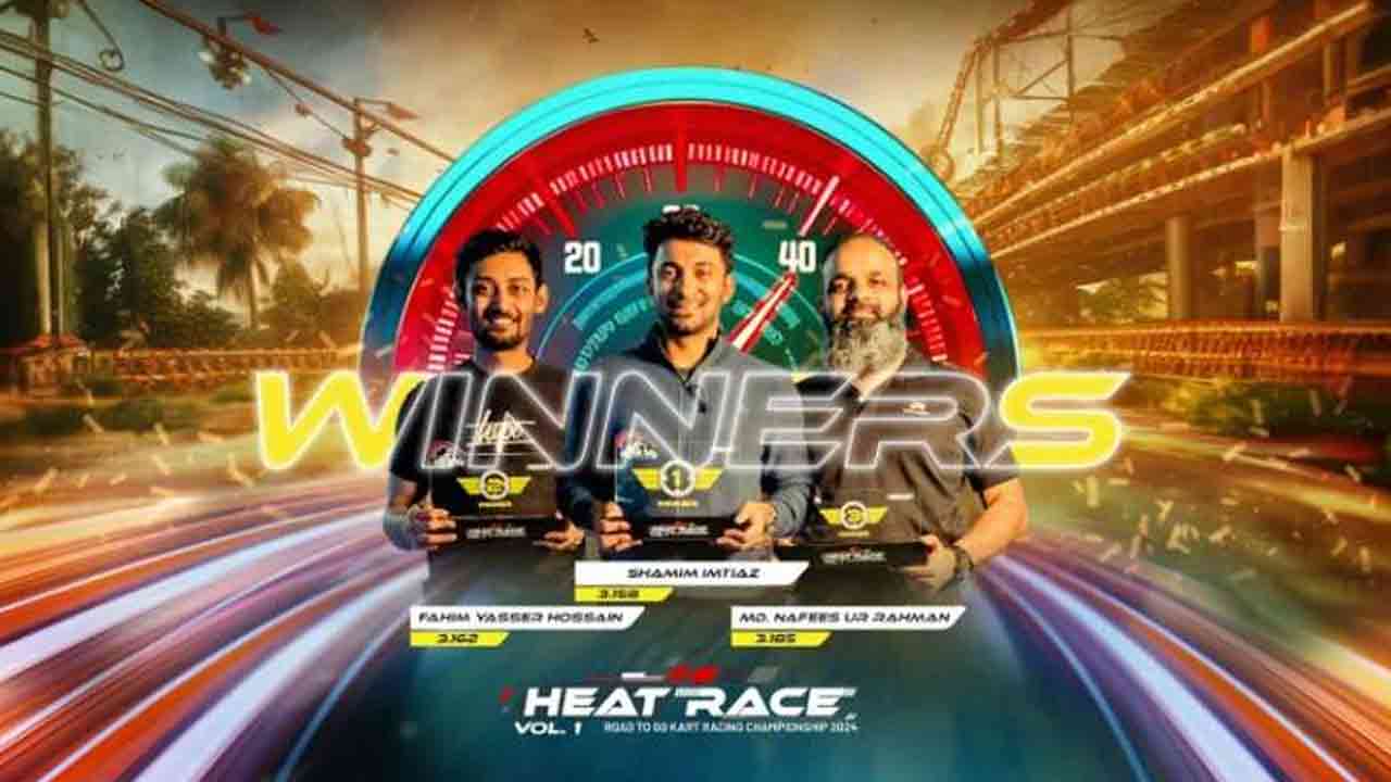 গোকার্ট কোর্টসাইডের আয়োজনে রেসিং চ্যাম্পিয়নশিপে ব্যাপক সাড়া