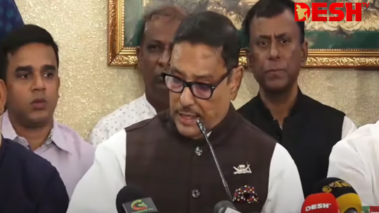 মধ্যবর্তী নির্বাচন নিয়ে যা বললেন ওবায়দুল কাদের