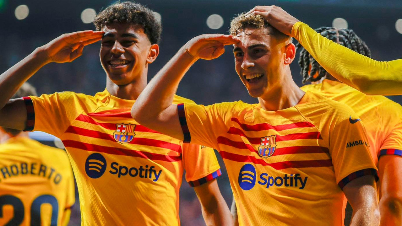 অ্যাতলেটিকোকে উড়িয়ে টেবিলের দুইয়ে উঠল বার্সেলোনা