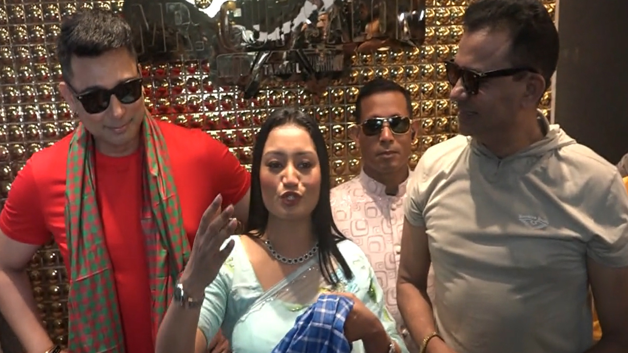 সেলুন উদ্বোধন করলেন জায়েদ খান