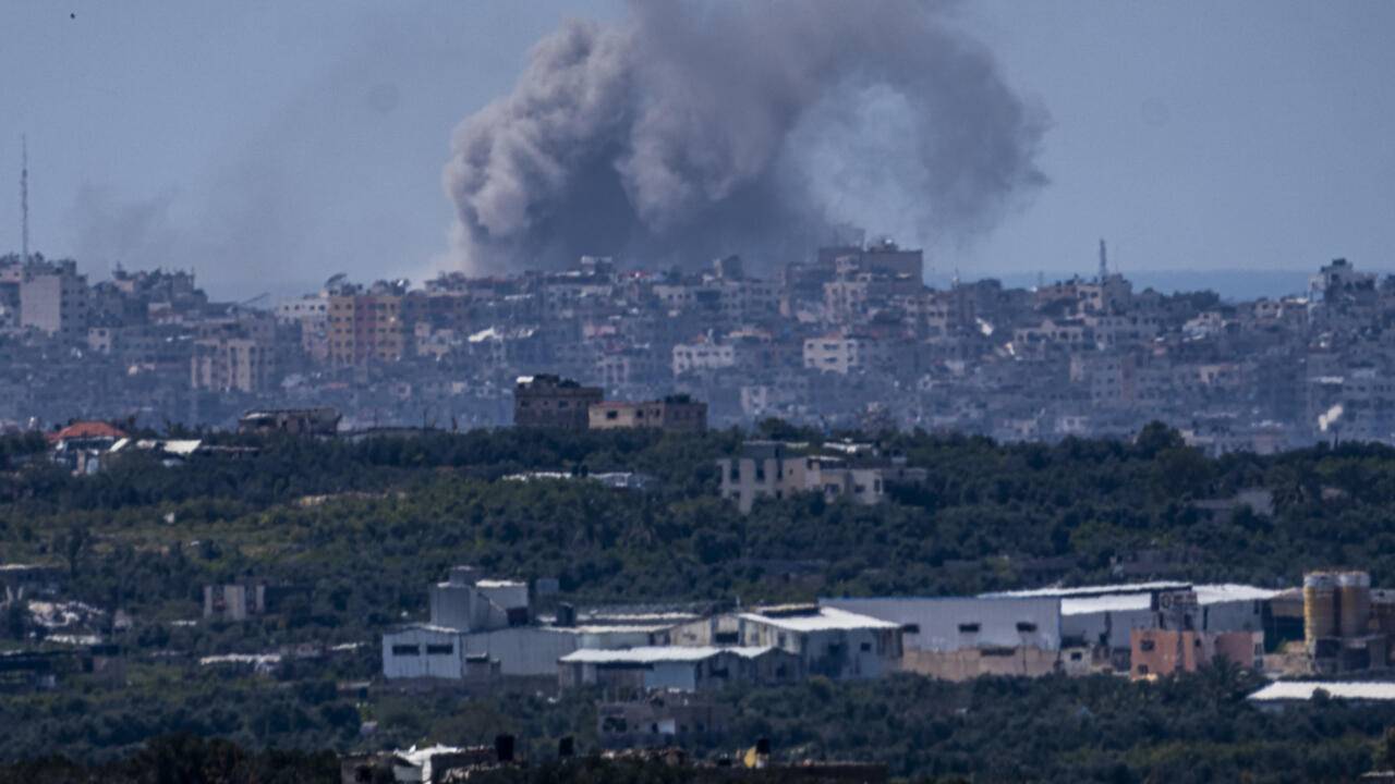 দক্ষিণ লেবাননের নাবাতিহে বিমান হামলা চালিয়েছে ইসরায়েল / ছবি: ফ্রান্স২৪