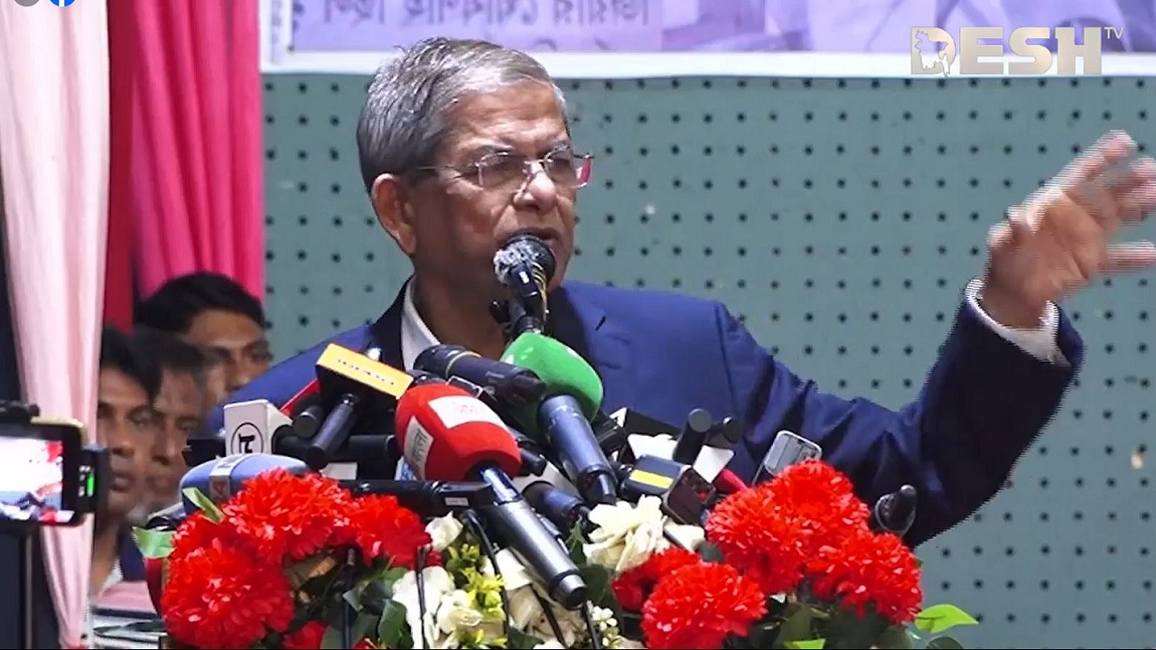 সীমান্তে গুলি করে হত্যার পরও সরকার নিশ্চুপ: ফখরুল