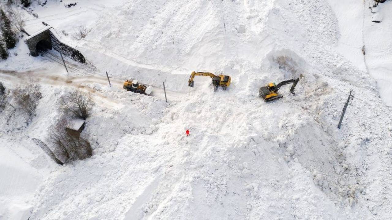 সুইজারল্যান্ড: জারম্যাট তুষারধস / ছবি: ডয়েচভেলে