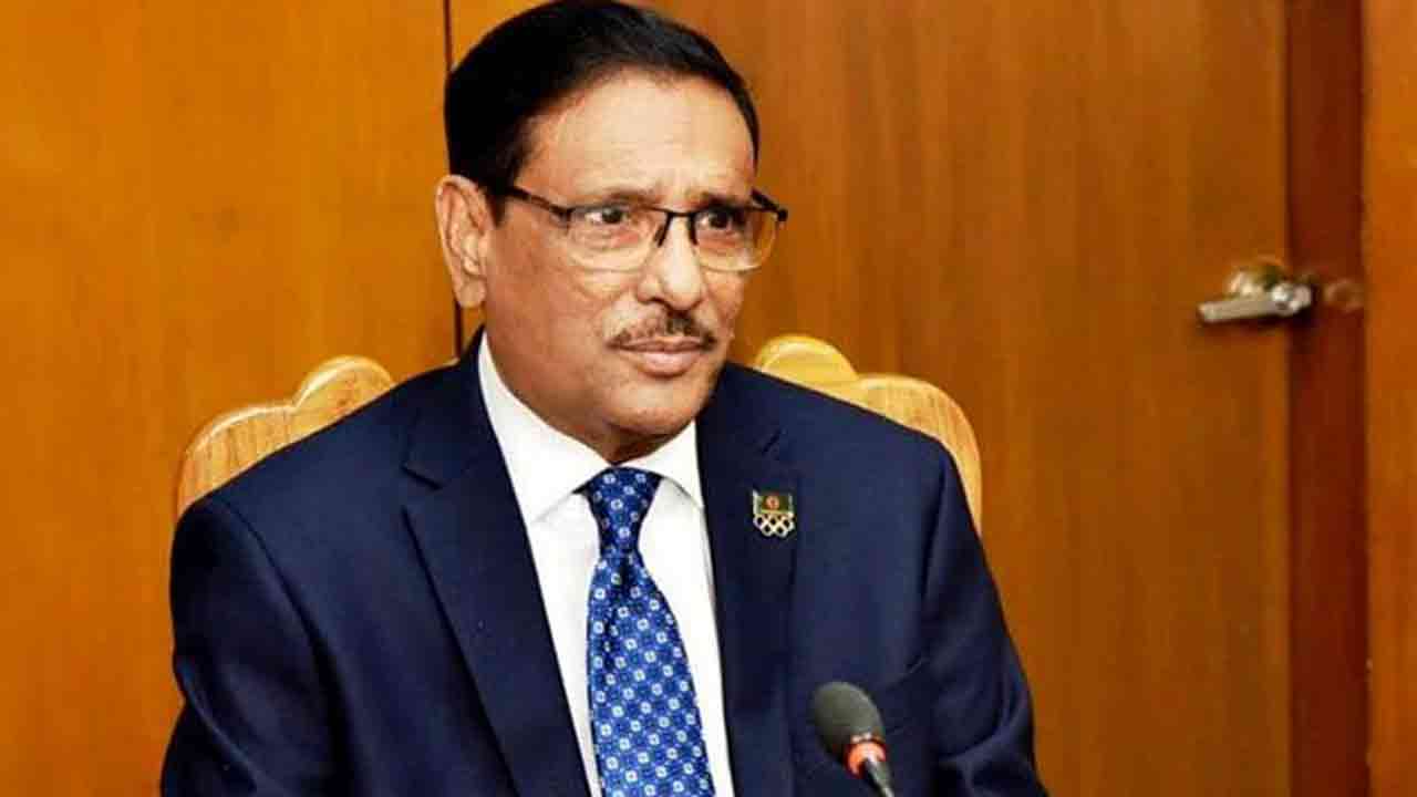 আওয়ামী লীগের সাধারণ সম্পাদক ওবায়দুল কাদের (ফাইল ছবি)