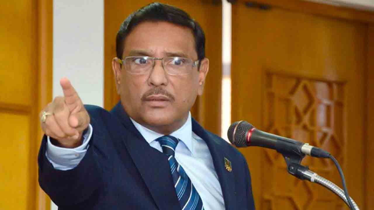 ওবায়দুল কাদের। ফাইল ছবি