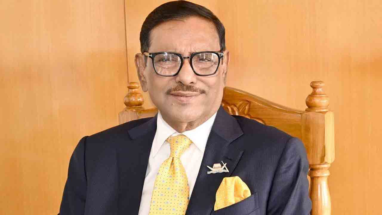 ওবায়দুল কাদের। ফাইল ছবি